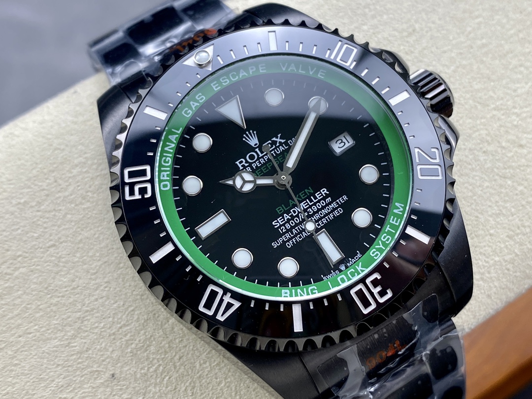 Rolex Sea Dweller Deepsea Mens Blaken Custom Edition 44mm - Image 4