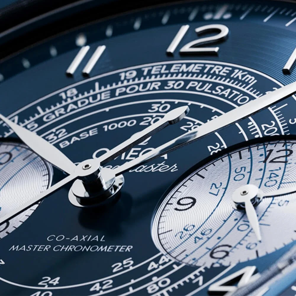 OMEGA Speedmaster Chronoscope 43mm Blue Dial Men's Chronograph Bracelet Watch - Image 3
