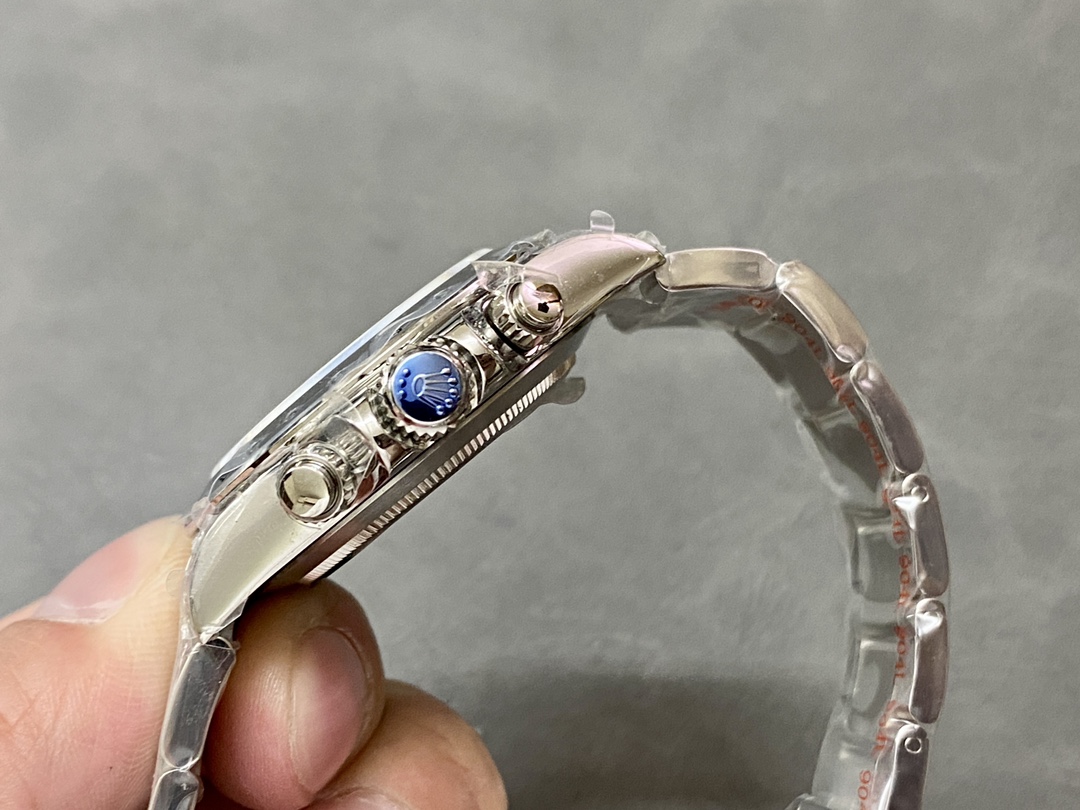 Rolex Daytona 116520 Stainless Steel Case White Dial 40MM Mens Replica Watch - Image 8