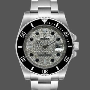 Rolex Yacht-Master 116695 Stainless Steel Diamond Paved Dial 40MM Mens Replica Watch