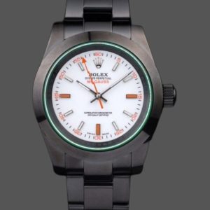 Rolex Milgauss PR116610 Pstainless steel White Dial 40MM Mens Replica Watch