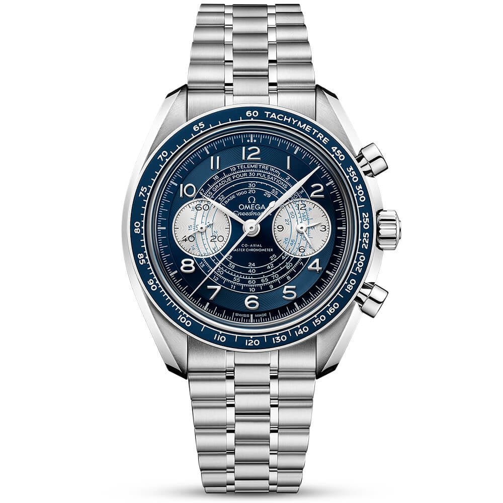 OMEGA Speedmaster Chronoscope 43mm Blue Dial Men's Chronograph Bracelet Watch