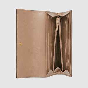 GG Marmont Bi-Color Continental Wallet