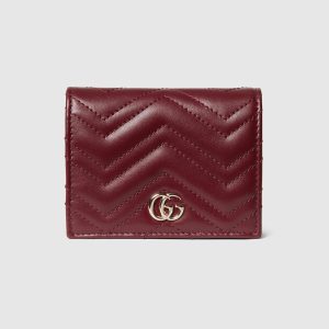 GG Marmont Card Case Wallet