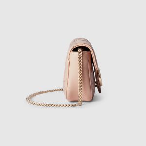 GG Marmont Leather Super Mini Bag