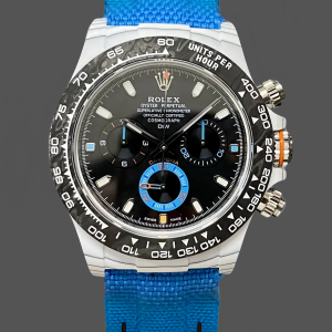 Rolex Daytona Cosmograph Carbon Fiber Luminescent Coating 40mm Nylon Strap Men's Watch