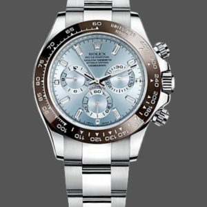 Rolex Cosmograph Daytona 116506 Ice Blue Dial Platinum 40MM Mens Replica Watch