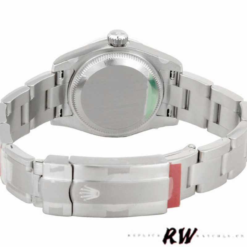 Rolex Oyster Perpetual 176234 Silver Maxi Arabic Dial 26mm Lady Replica Watch - Image 6