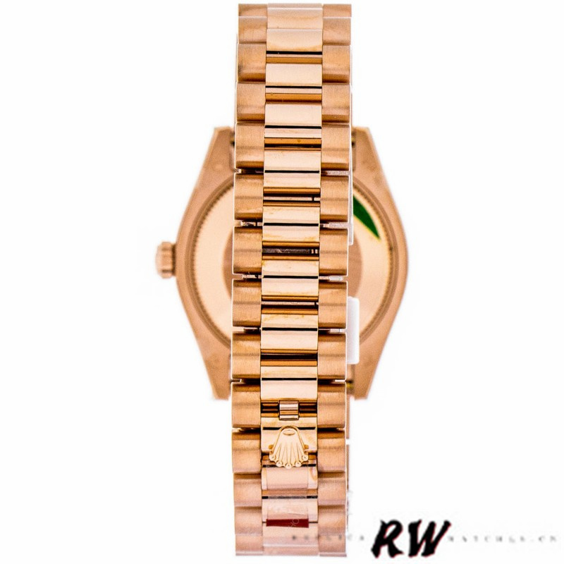 Rolex Datejust 178275 Rose Gold Pink Roman Dial 31mm Lady Replica Watch - Image 5