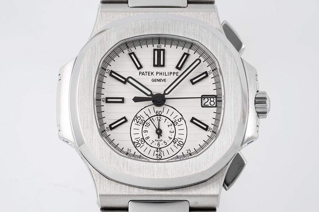 Patek Philippe Nautilus Chronograph Date Stainless Steel 5980 1A 019 - Image 4
