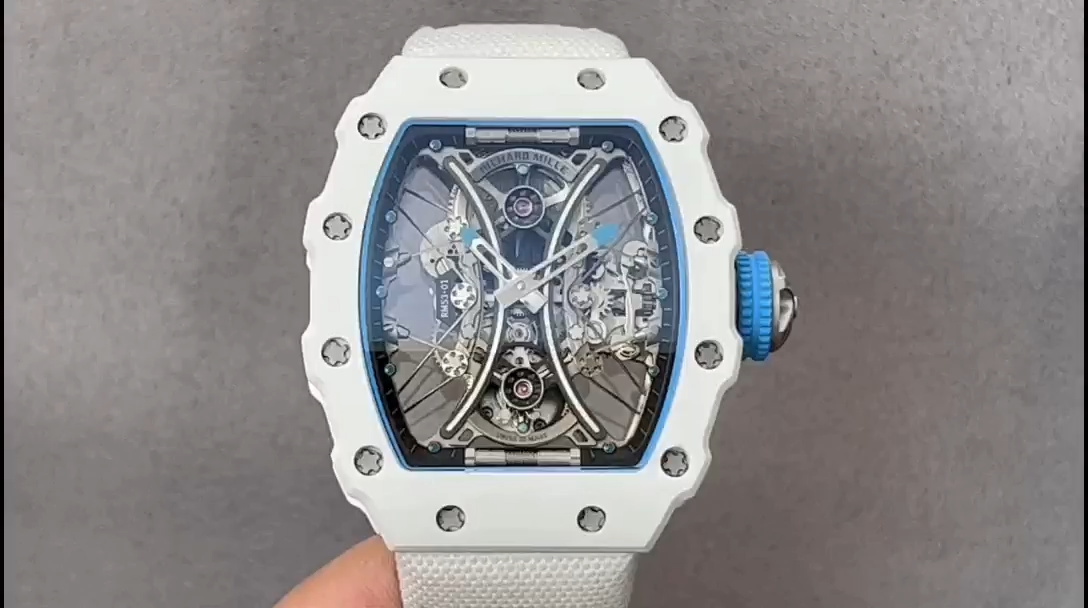 Richard Mille RM053-01 Pablo MacDonough Skeleton Dial White Rubber Strap - Image 2