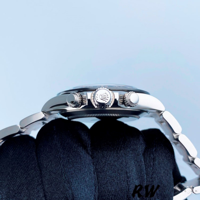 Rolex Cosmograph Daytona 116500LN Stainless Steel White Dial 40mm Mens Replica Watch - Image 6