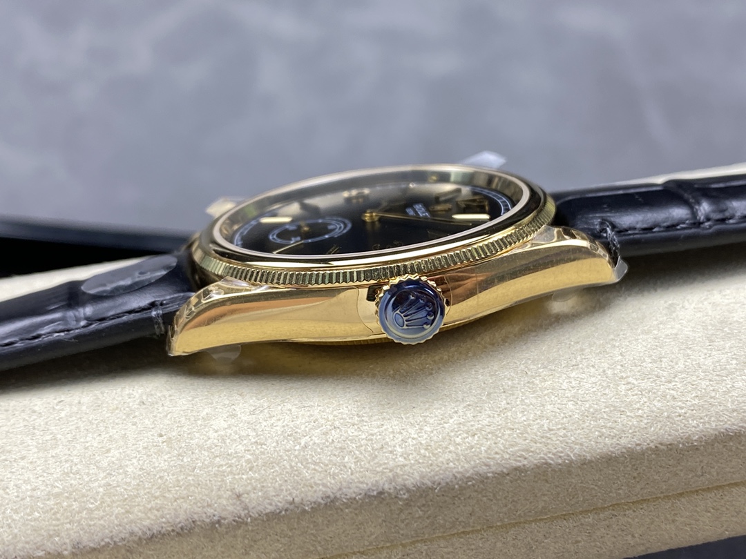 Rolex 1908 Yellow Gold 52508 0002 39 mm Replica Watch - Image 6