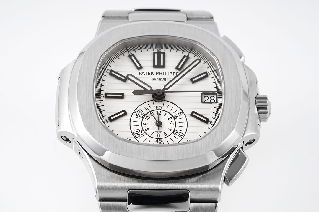 Patek Philippe Nautilus Chronograph Date Stainless Steel 5980 1A 019 - Image 5