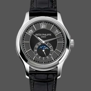 Replica Patek Philippe Complications Annual Calendar White Gold 5205G 010 40mm Mens Watch