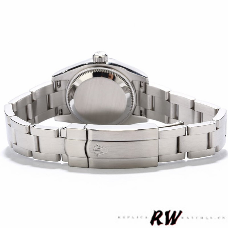 Rolex Oyster Perpetual 176234 White Roman Dial 26mm Lady Replica Watch - Image 5