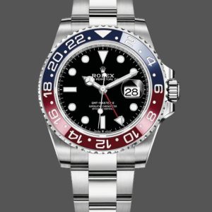 Rolex GMT Master II 116719BLRO White Gold Pepsi Black Dial 40mm Mens Replica Watch