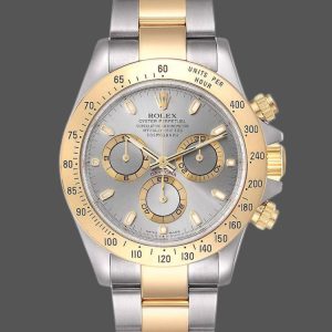 Rolex Daytona 116523 Stainless Steel Gray Slate Dial 40mm Mens Replica Watch
