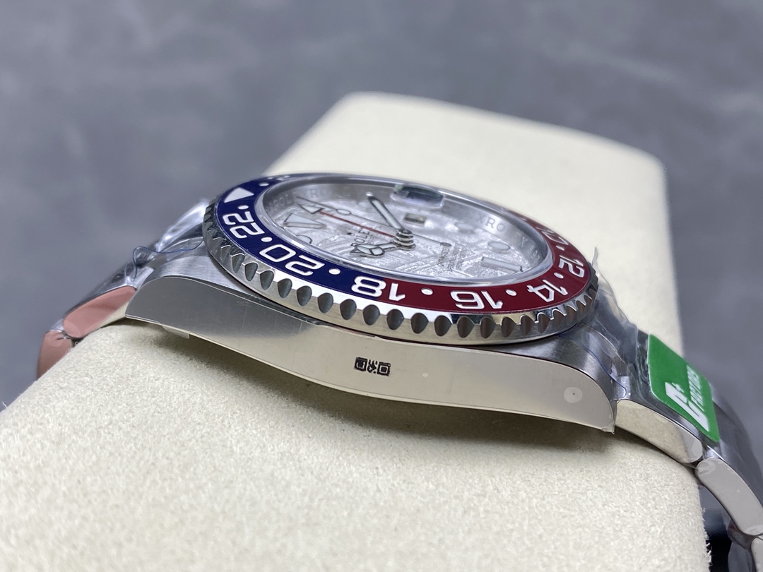 Rolex GMT-Master II 126719 0002 White Gold Meteorite Grey Dial 40mm Mens Replica Watch - Image 6