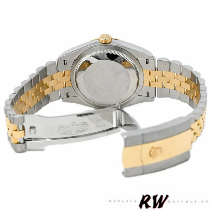 Rolex Datejust 126233 White Roman Dial Fluted Bezel 36MM Unisex Replica Watch - Image 14