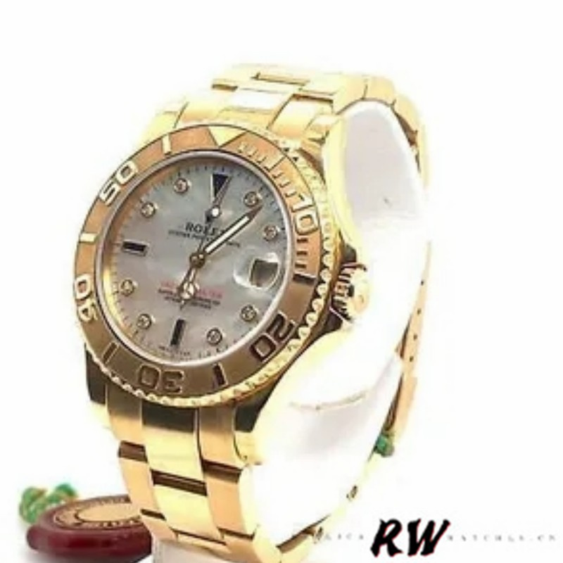 Rolex Yacht-Master 168628 MOP Dial 35mm Unisex Replica Watch - Image 3