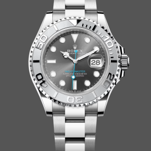 Rolex Yacht-Master 126622 Platinum Bezel Dark Rhodium Grey Dial 40MM Mens Replica Watch