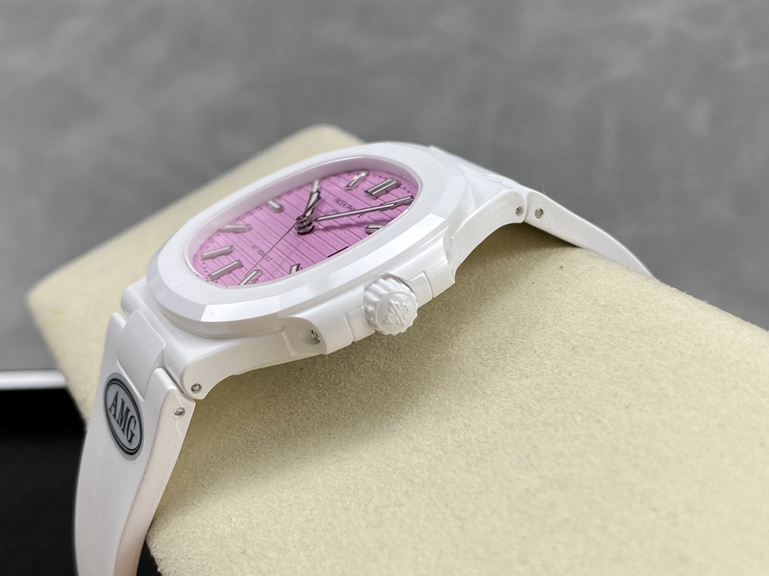 Patek Philippe Nautilus Pink Dial 5711 40MM Watch - Image 6