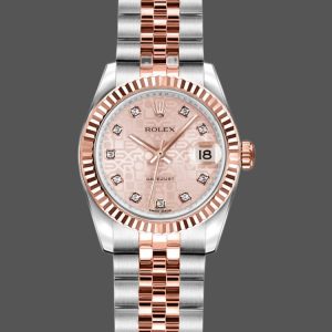 Rolex Datejust 179171 Pink Jubilee Dial Fluted Bezel 26MM Lady Replica Watch
