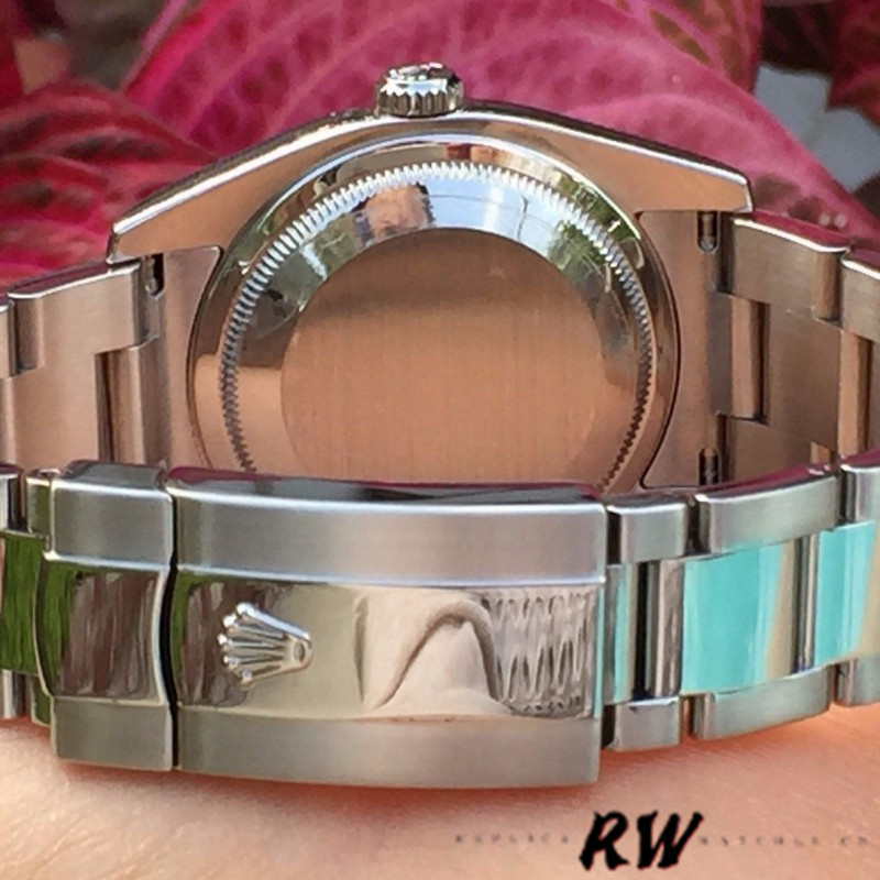 Rolex Datejust 116234 Black MOP Diamond Dial Automatic 36mm Unisex Replica Watch - Image 5