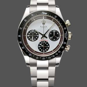 Rolex Daytona 6241 White Exotic Paul Newman Dial Mens Replica Watch