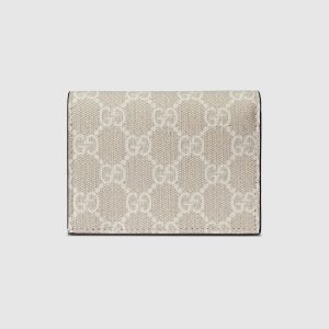 GG Marmont Bi-Color Card Case Wallet