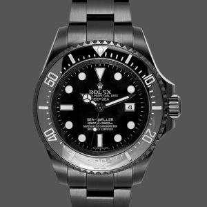 Rolex Sea-Dweller Deepsea 116660 PVD/DLC Coated Stainless Steel Black Dial 44MM Mens Replica Watch