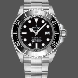 Rolex Sea-Dweller Deepsea 116660 Stainless Steel Black Dial 44MM Mens Replica Watch