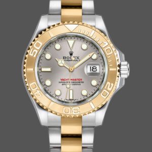 Rolex Yacht-Master 168623 Steel Yellow Gold Platinum Dial 35MM Unisex Replica Watch