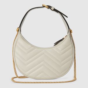 GG Marmont Half-Moon-Shaped Mini Bag