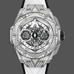 418.NX.2001.RX.1604.MXM20 Hublot Big Bang Partnerships Sang Bleu II Titanium Diamond
