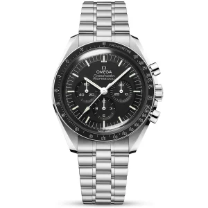 OMEGA Speedmaster Moonwatch 42mm Hesalite Glass Men's Bracelet Watch