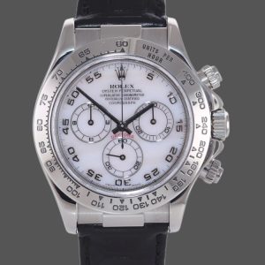 Rolex Daytona 116519 Mother of Pearl Arabic Dial 40mm Mens Replica Watch