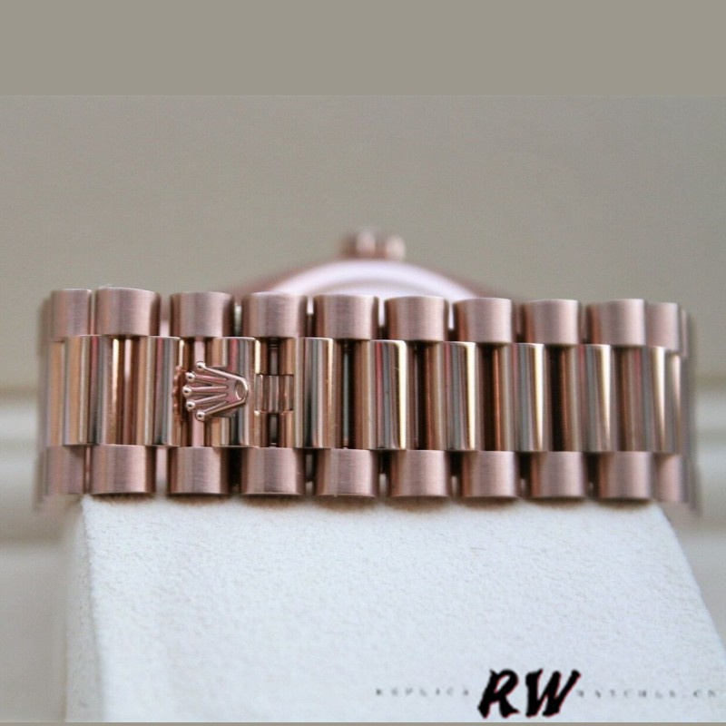 Rolex Day-Date 128345RBR Eisenkiesel dial Everose Gold 36MM Unisex Replica Watch - Image 15