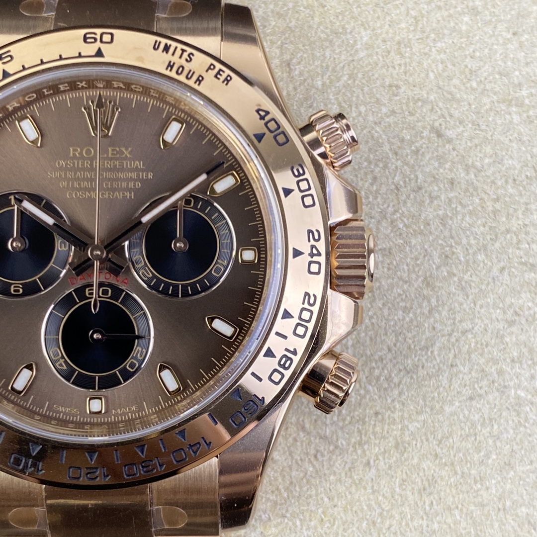 Rolex Cosmograph Daytona 40mm Everose Chocolate Dial 116505 Men's Watch - Image 6