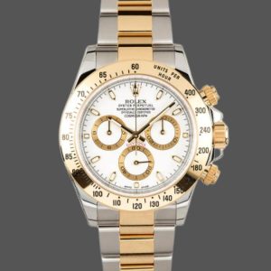 Rolex Daytona 116523 Stainless steel White Dial 40mm Mens Replica Watch