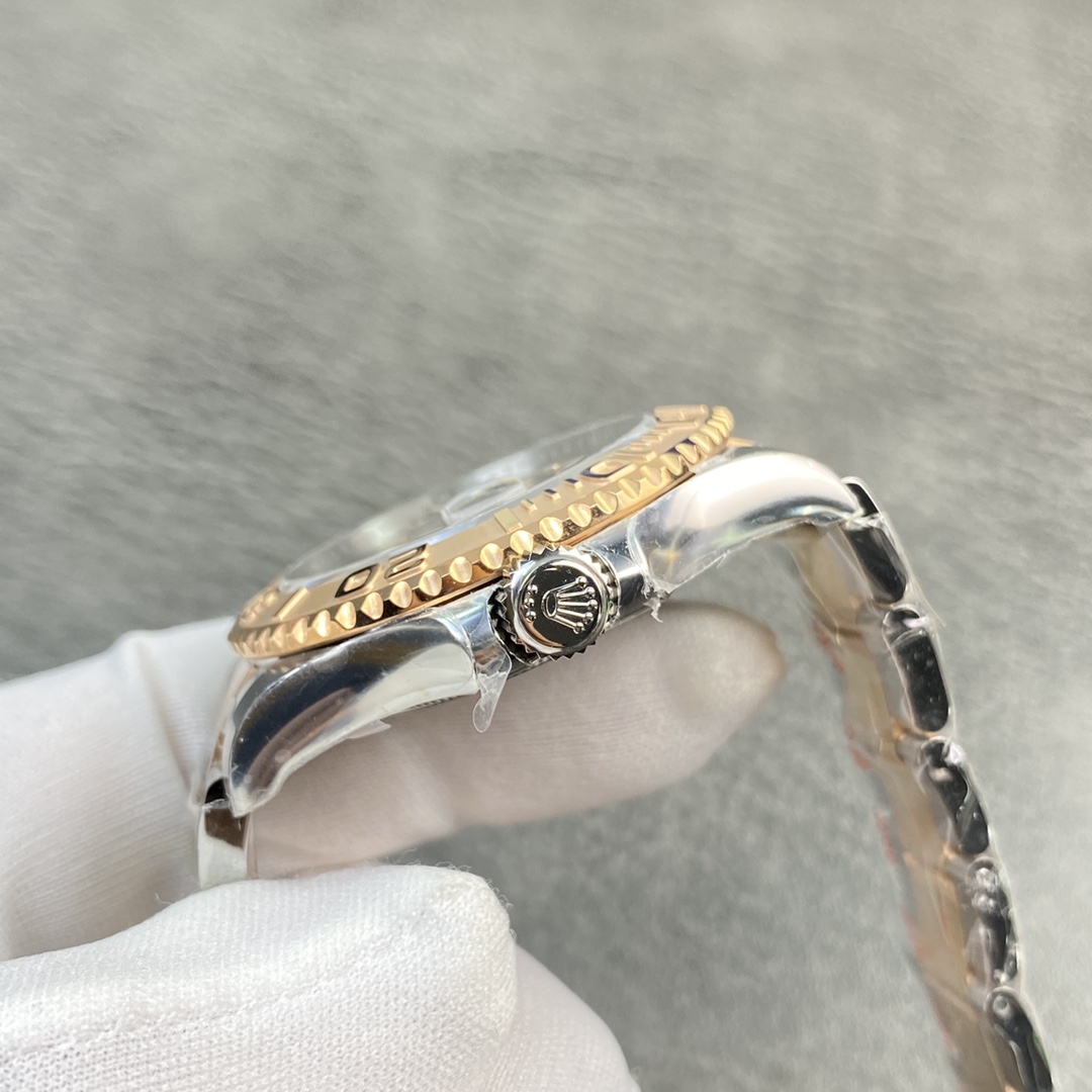 Rolex Yacht Master II 116621 Chocolate Dial Rose Gold 40mm Mens Replica Watch - Image 6