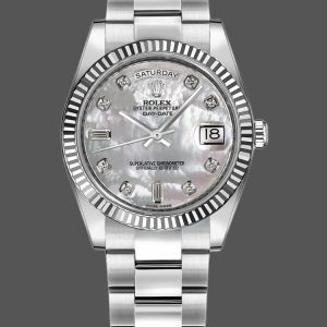 Rolex Day-Date 118239 MOP Diamond Dial 36mm Unisex Replica Watch