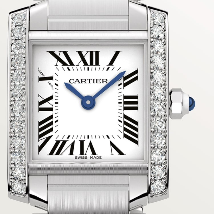 CARTIER TANK FRANÇAISE Diamond 30.4mm - Image 8