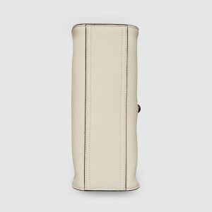 Small Tote Bag With Hook Closure