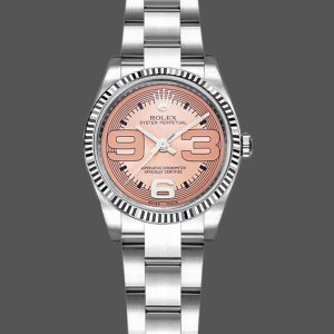 Rolex Oyster Perpetual 176234 Pink Maxi Arabic Numerals Dial 26MM Lady Replica Watch