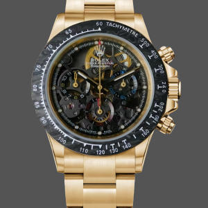 Rolex Daytona 116508 Artisans de Genève Skeleton Dial Steel Case Replica Watch