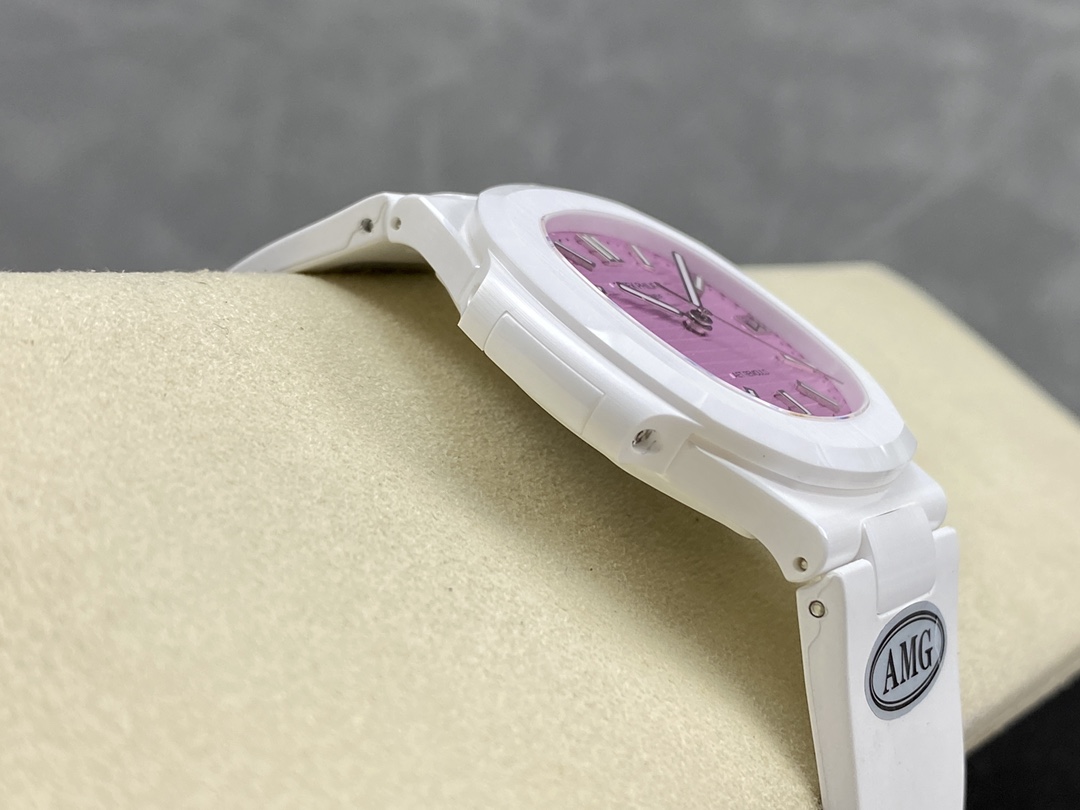Patek Philippe Nautilus Pink Dial 5711 40MM Watch - Image 7