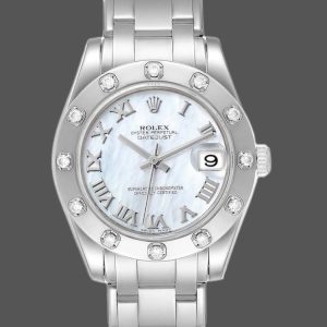 Rolex Pearlmaster Midsize 81319 MOP Dial 34MM Lady Replica Watch