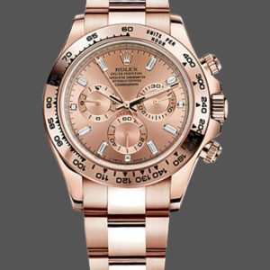 Rolex Daytona m116505 Everose Gold Sundust Pink Dial 40MM Mens Replica Watch